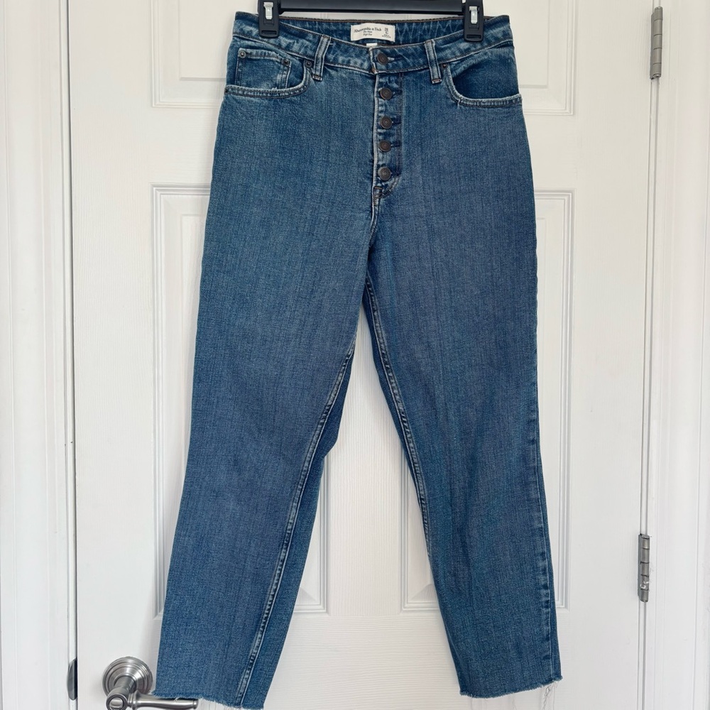 Abercrombie Curve Love High Rise The Mom Jean